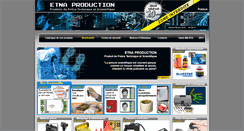 Desktop Screenshot of etna-production.com